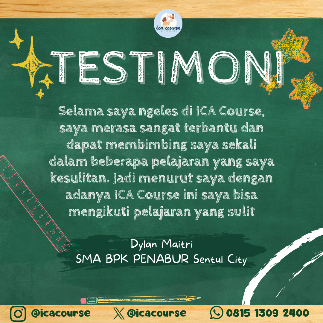 Informasi Program ICA Course